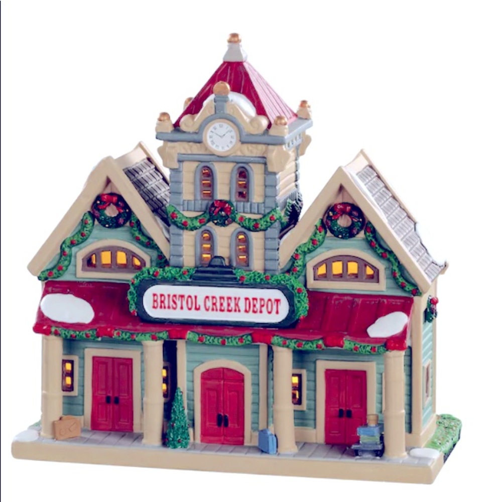 Lemax Christmas Village - Train Depot